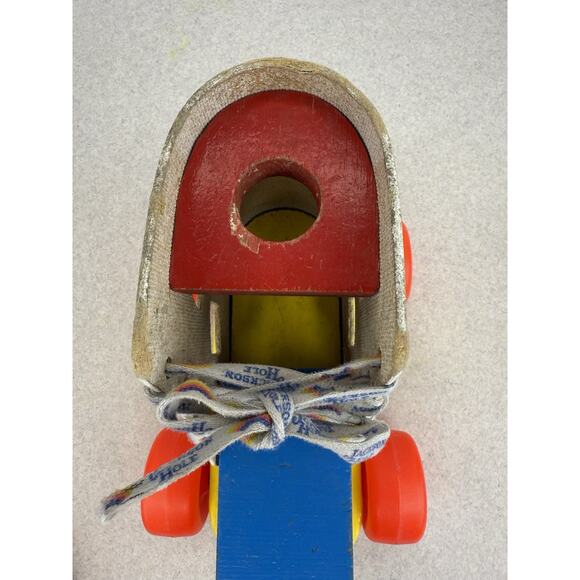 Vintage Playskool Pull‎ Toy Old Mother Who Lived in a Shoe - Picture 6 of 8